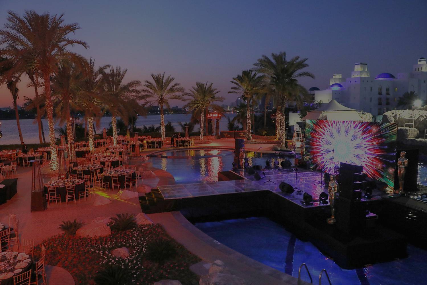 Sunset Events Banner - Events Management Company in Dubai